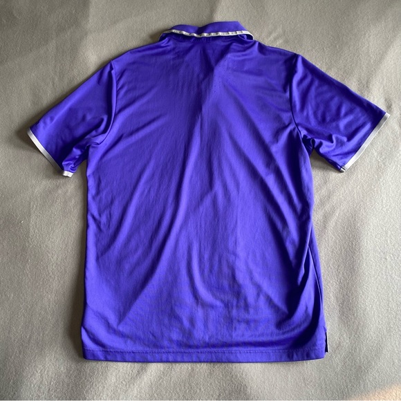 Adidas Golf Polo Climachill Purple Men’s Size Medium/Large - Picture 6 of 10